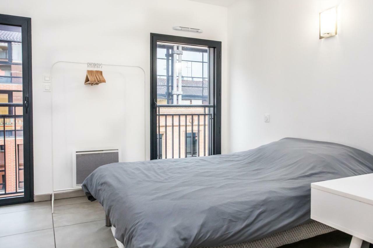 202 - Appartement Duplex Moderne - Jeanne D'Arc, Toulouse Eksteriør billede
